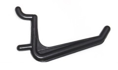 Plastic JUMBO Black L HOOK Peg Board Kit Tool Storage Craft Hooks Pick A Pack