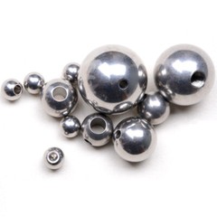 304 Stainless Steel Ball Through Hole Ball Solid Smooth Drilling OD 2mm~60mm