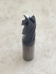 1 new GUHRING 9031130095200 Carbide End Mill, 3/8″ x 5/8″ x 2″ OAL, FIREX Coated