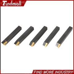 Findmall 5× Insert 1/2″ Lathe Indexable Carbide Bits+Turning Tool Bit Holder Kit