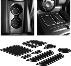 Chevy Camaro 2010-2015 Accessory Interior NonSlip Cup Holder Inserts Console 8Pc