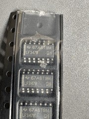 50x TI LF347B Quad JFET Input Operational Amplifier SOIC-14 Surface Mount IC