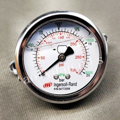 New 54772058 Pressure Gauge Panel Mount IR For INGERSOLL RAND Air Compressor