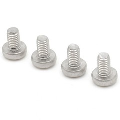 Stainless Screws for Audi Q5 License Plates (Set of 4, Silver, Rear)