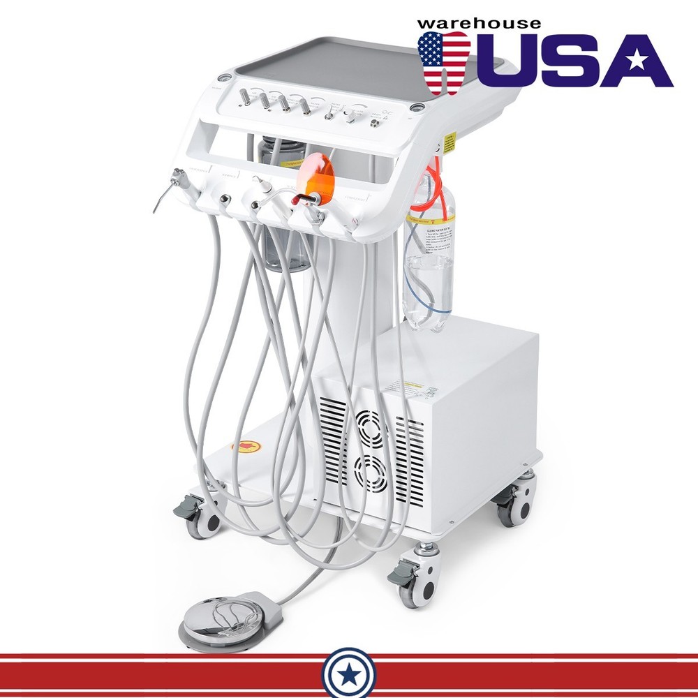 Dental Unit Chair Computer Controlled DC Motor /Portable Delivery Unit 4Holes