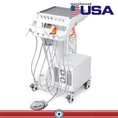 Dental Unit Chair Computer Controlled DC Motor /Portable Delivery Unit 4Holes