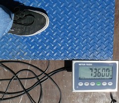Mettler Toledo Floor Scale PFA261 36″ X 36″ X 4.5″ high + IND236 + ramp [H7B]