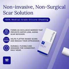 Rejuvaskin Scar Fx Silicone Sheeting 1 Inch X 22 Inches Silicone Tape For