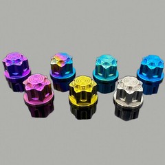 High Strength Titanium Alloy Nuts M6/8/10/12/14 Shut Up CNC Six Star Flower Nuts