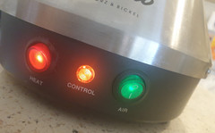 Volcano Classic POWER & HEAT/AIR Replacement Both Red & Green Switches, 120VAC