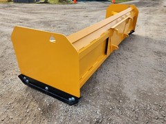 8′ Global Euro Quick Attach 30″ Snow Pusher Box Plow New Holland Case John Deere