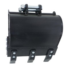 For 0.8-1.8 Ton Mini Excavator 400mm Trenching Bucket Attachment With Teeth US