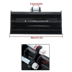 800mm Bucket For 1-1.8T Mini Excavator Attachment Equipped With Pin US