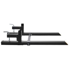 VEVOR Pallet Forks 2000/4000 lbs Bucket Clamp on Skid Steer Loader 43” 60”