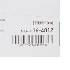 McKesson Adhesive Bandages, Sterile, Fabric Spot, 100 Count (Pack of 1), Tan