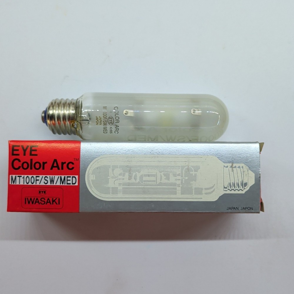 Iwasaki EYE Color Arc MH Lamp MT100FSW/MED 100W E26 Bulb NOS Japan