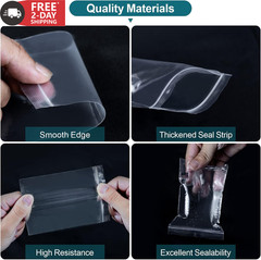 500 Pcs Small Plastic Bags, Small Bag, Mini Baggies, Jewelry Bag Clear Plastic,
