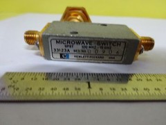 RF MICROWAVE FREQUENCY SWITCH HP 33124A GHz HEWLETT PACKARD AS IS BIN#X2-16