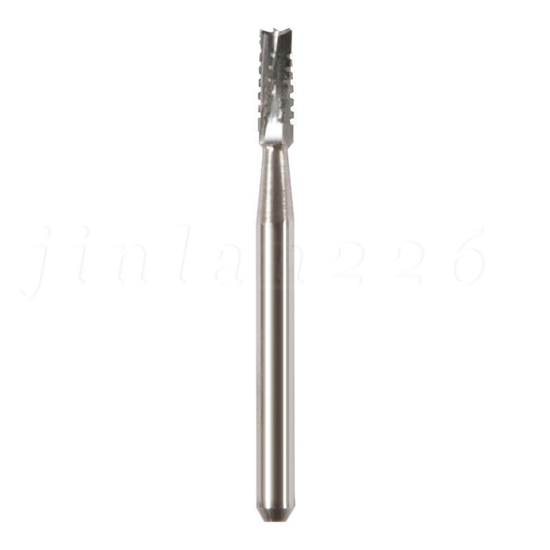 Dental FG #558 Straight Fissure Crosscut Carbide Burs 100Pk