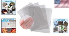 All-Purpose 304 Stainless Steel Mesh Screen 11.8″x8.2″ – Ideal for DIY Projects