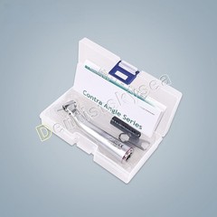 NSK Ti-MAX X95L Style Dental 1:5 LED Fiber Optic Contra Angle Handpiece Red Ring
