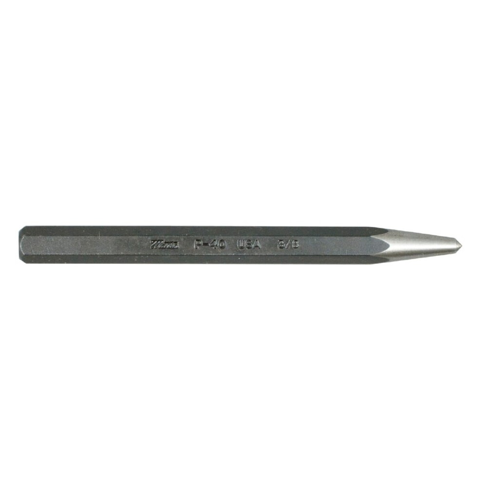 Martin Tool P42 1/4 Inch x 6 Inch Industrial Black Center Punch