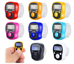 Islamic Gift Finger Counter 6-Pack 5 Digit LCD Electronic Digital Tasbeeh Ramada