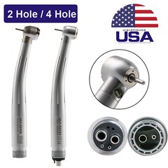NSK Style Dental E-generator LED High Speed Torque Head Handpiece 2Holes 4Holes