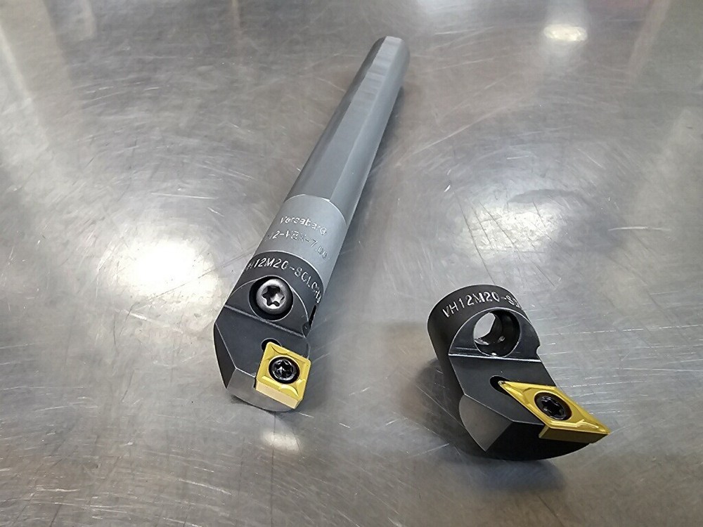 TOOL$AVER 3/4 X 7 Carbide Boring Bar VersaBar C12-VBX-7.00 1 FREE HEAD USA MADE