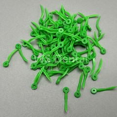 400* Dental Plastic Wedges Concave Design Arc Diastema Wedge w End Circular Hole