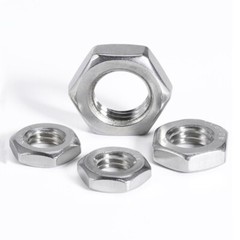 Hex Jam Thin Nut Stainless Steel M3M4M5M6M8M10M12M14M16M18M20M22M24-M30 DIN439