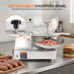 Hakka 5.5L Commercial Buffalo Chopper Bowl Cutter Mixer Food Processor Machine