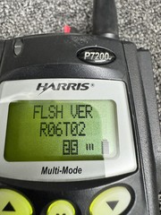 HARRIS P7200 P25 DIGITAL HANDHELD RADIO -7/800Mhz EDACS P25 TDMA PHASE-2 AES DES