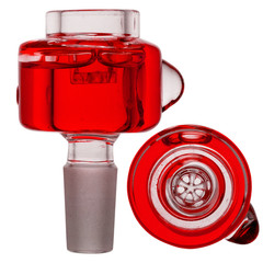 Freeze Ice Glass Slide Liquid Filled Color Bowl 14 18mm Tobacco Hookah Bong