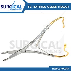 T/C Mathieu Olsen Hegar Needle Holder 5.50″ Surgical Dental Instruments German G