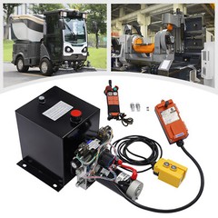 8QT Double Acting Hydraulic Pump with Wireless Remote Control – 12V DC