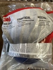 Brand New In Sealed Bag~3M Face Shield~Clear Lens Blue Frame 90028H1-DC