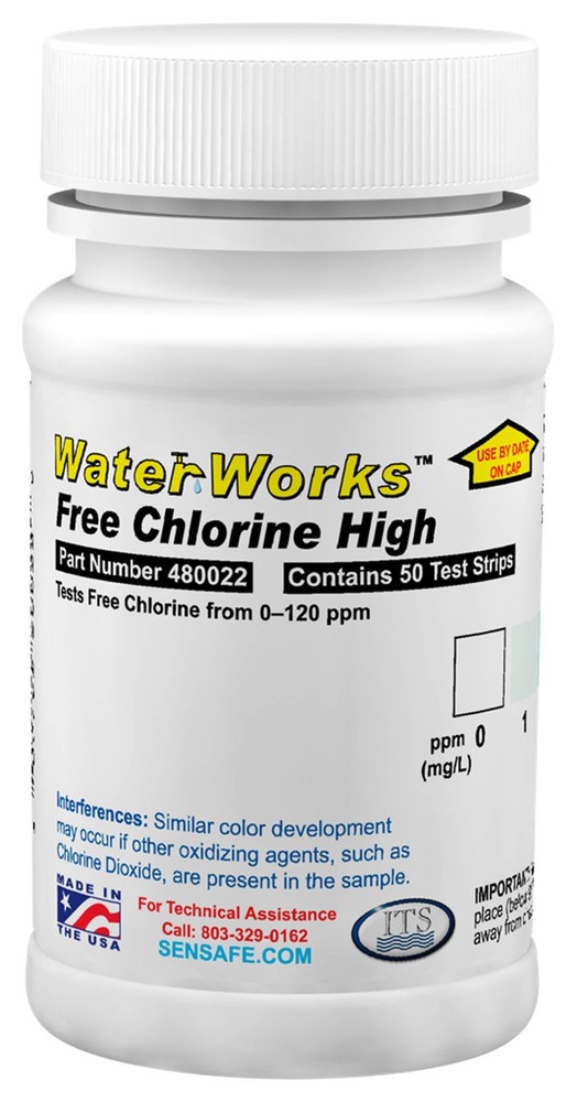 Industrial Test Systems 480022 WaterWorks Free Chlorine HR