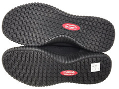 Skechers Men’s Work RF Cessnock Slip Resistant Slip On Shoes Blk Size:10.5 206G