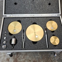 Troemner 1g-1.25kg 10pc Calibration Weights Currently In Calibration w/ Case