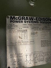 McGraw Padmount Transformer 750 KVA 34500GRDY/19920-208GRDY/120