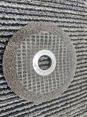 (QTY 5) Norton 66252843328 4-1/2×1/4×7/8″ NorZon Plus SGZ CA/ZA Grinding Wheel