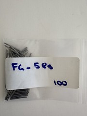 Bulk 100 PCS Carbide Bur Straight Fissure Carbide Bur; Short Shank