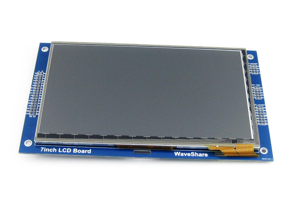 Waveshare 7inch Capacitive Touch Screen 800*480 Multicolor Graphic LCD I2C