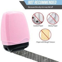 Pack 1 Identity Theft Protection Roller Stamp Guard ID Privacy Confidential Data