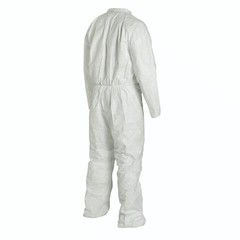 Dupont TY120S-2XL Tyvek 400 Coverall Plain Suit Zipper Front Case/25 Ea