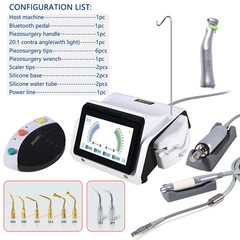 USA Dental Piezo Bone Surgery & Implant Motor 2 IN 1 Bone Cutter Touch Screen