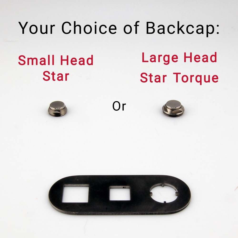 Star 430 TORQUE Large Head OR Star 430 Small Head Turbine Back Cap – YOUR CHOICE