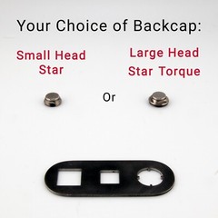 Star 430 TORQUE Large Head OR Star 430 Small Head Turbine Back Cap – YOUR CHOICE