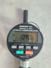 Barcor 530-MSPC Metric Hole Gage 10.9-13.5mm Cap .02mm Grad